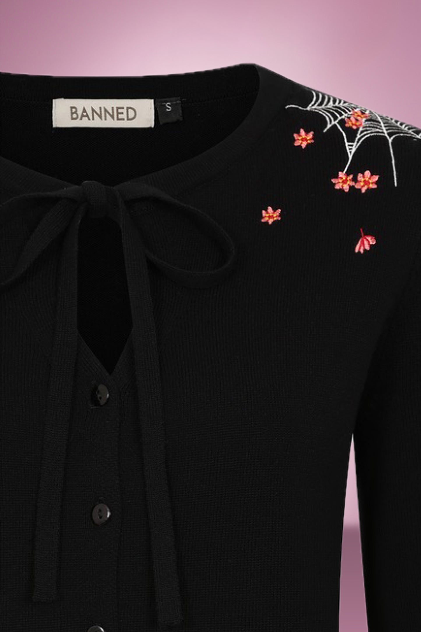 Spiderweb Blossom Cardi