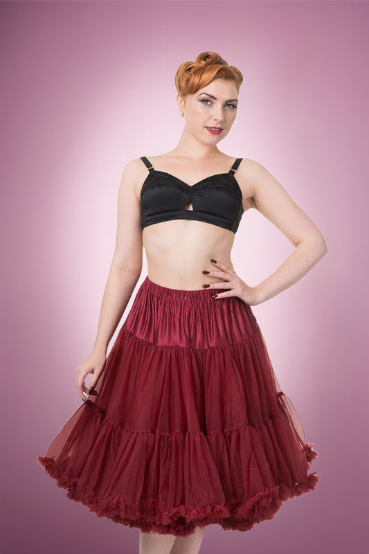 Petticoat Burgundy