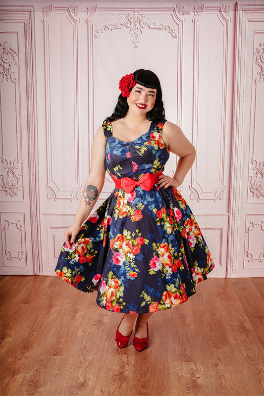 Jutty Rose Swing Dress