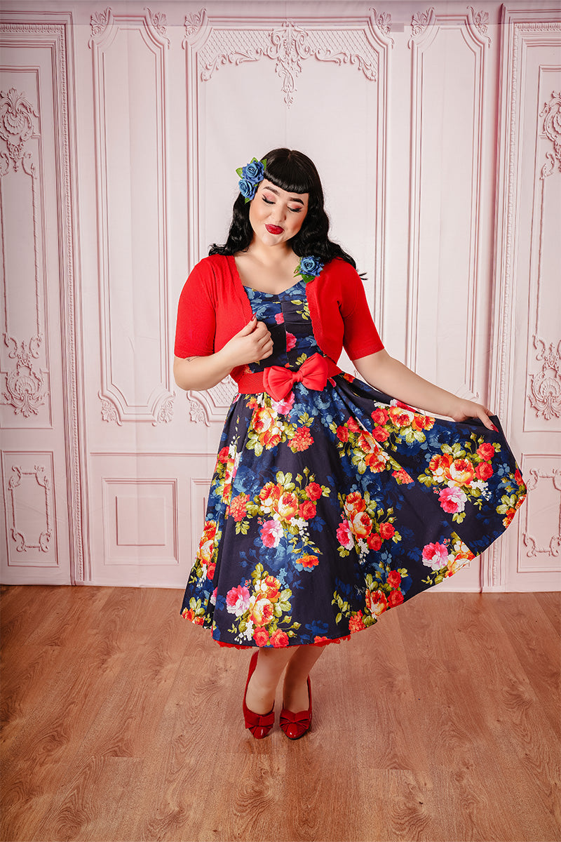 Jutty Rose Swing Dress