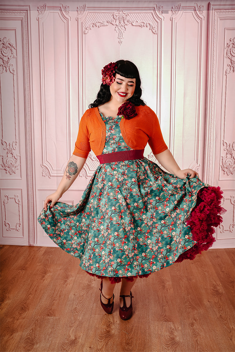 Orange Briony Bolero