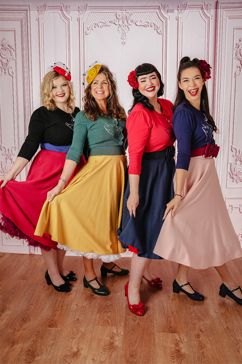 Pink Carmen Circle Skirt