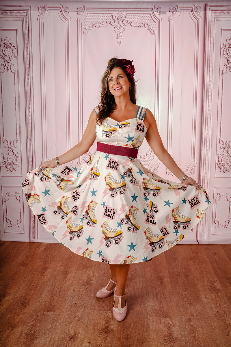 Let's Roll Swing Dress
