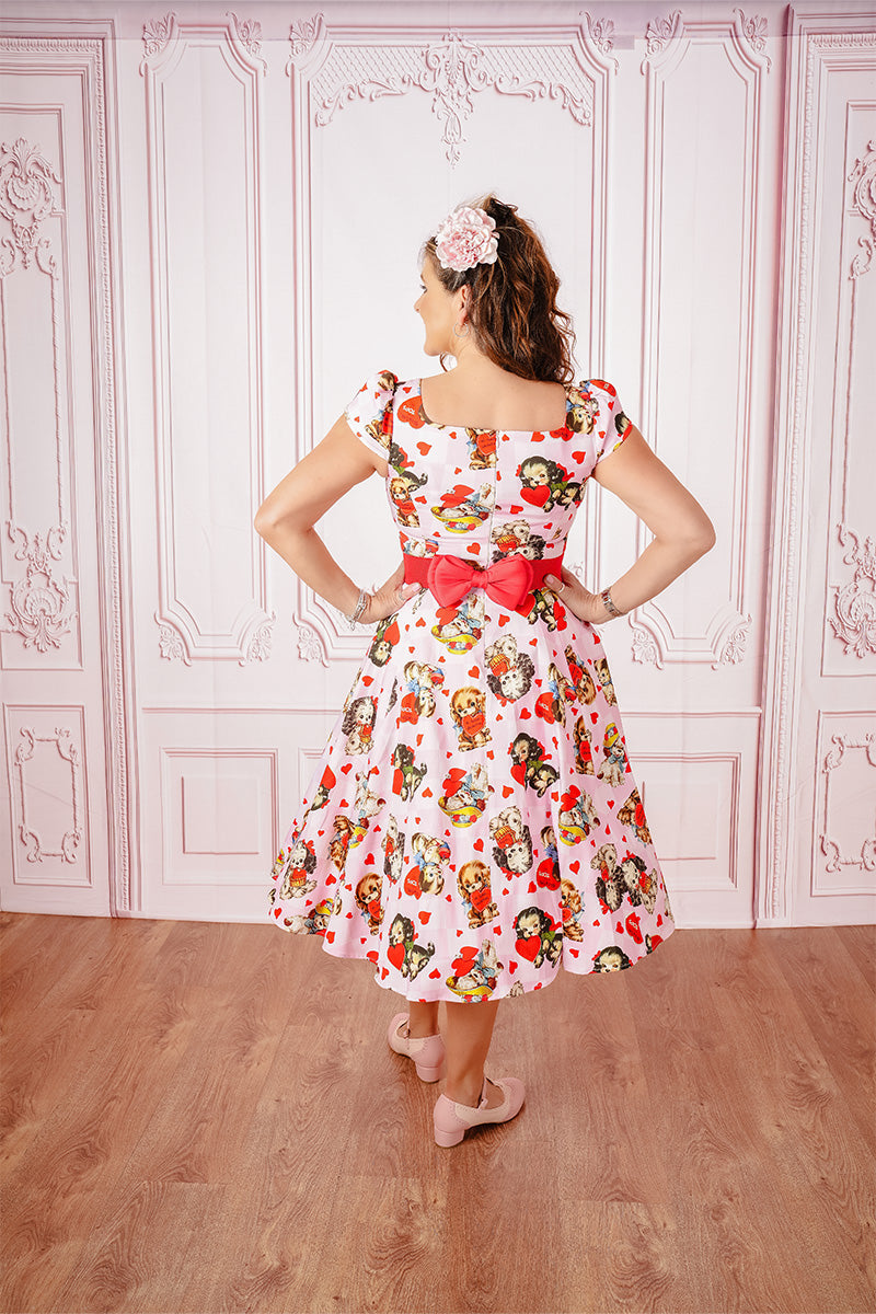 Puppy Perfect Swing Dress