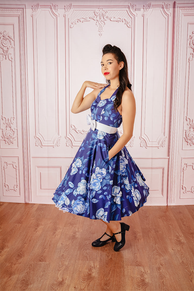Hermione Halter Swing Dress