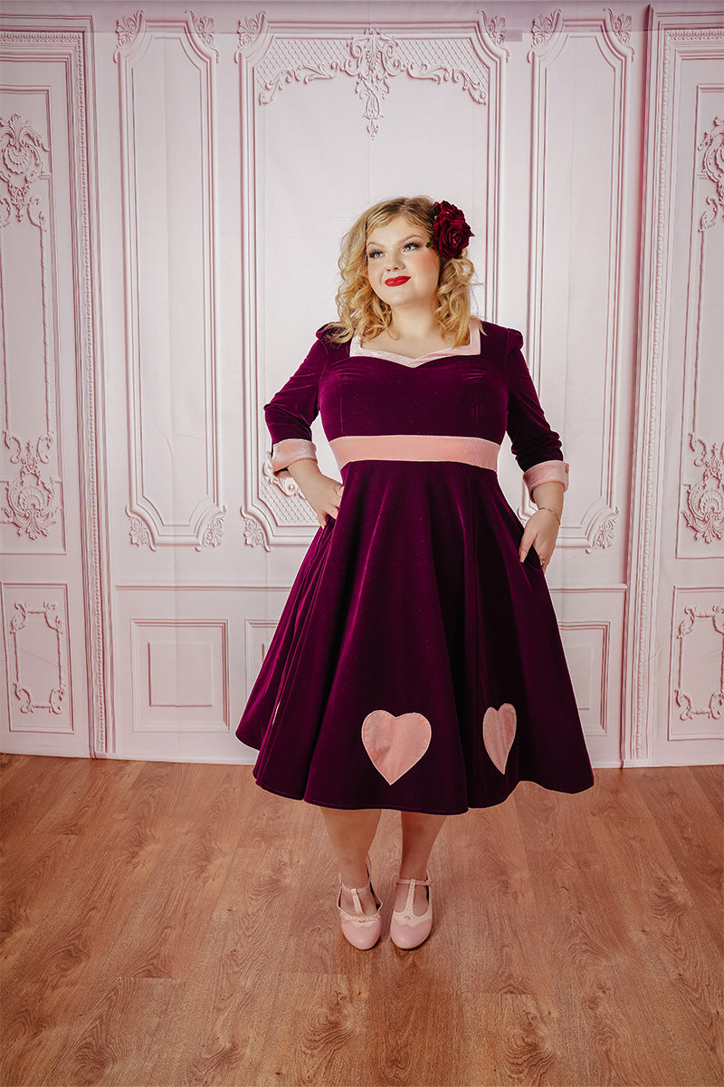 Cheshire Swing Dress Full Body Model Photo Front Photo