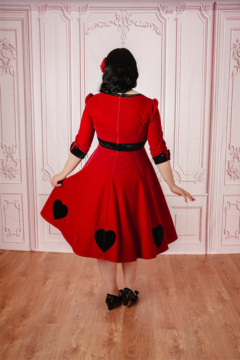 Queen of Hearts Swing Dress