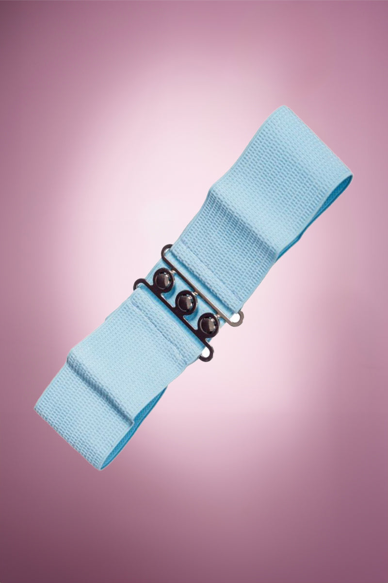 Prunella Plain Belt - Baby Blue
