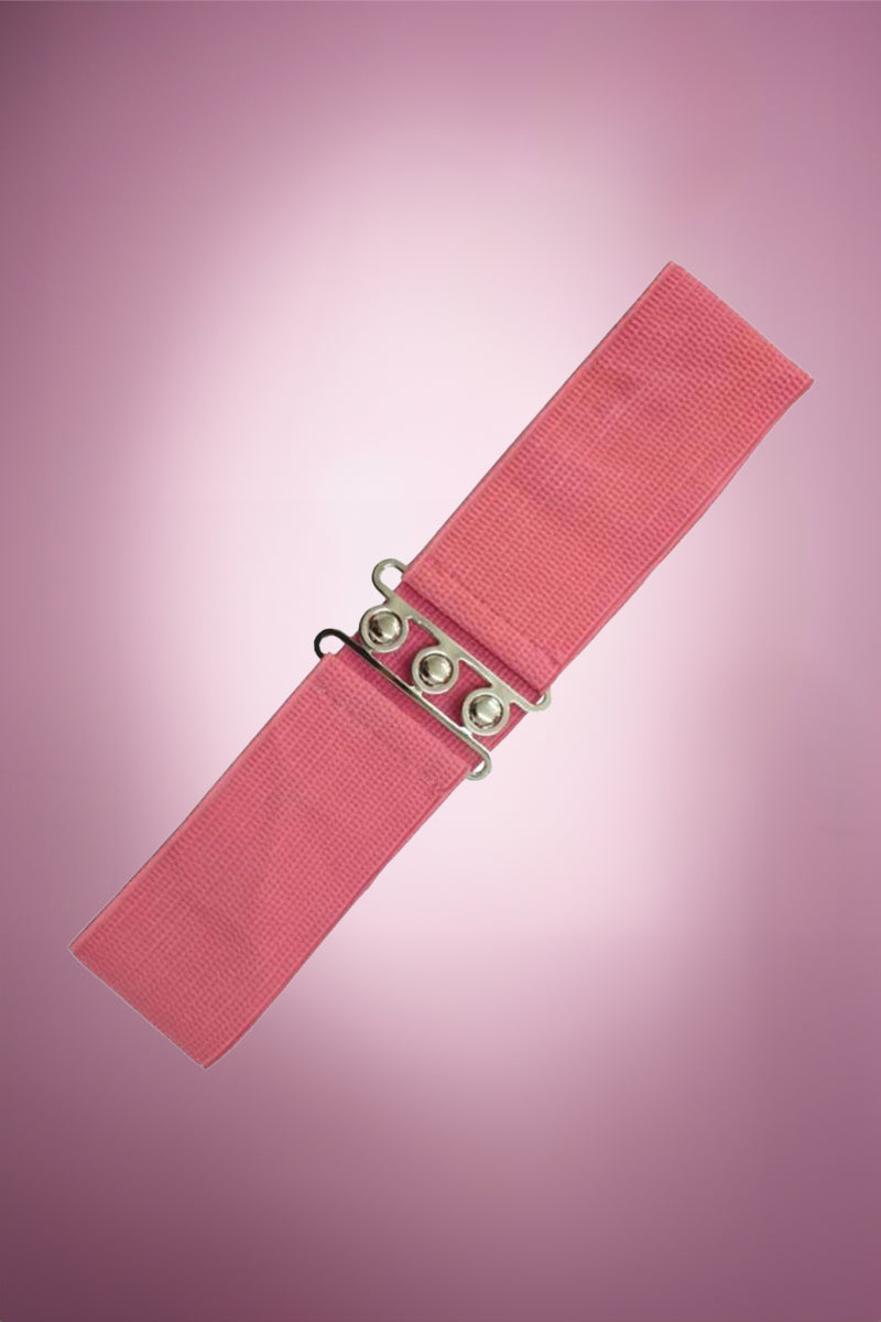 Prunella Plain Belt - Coral