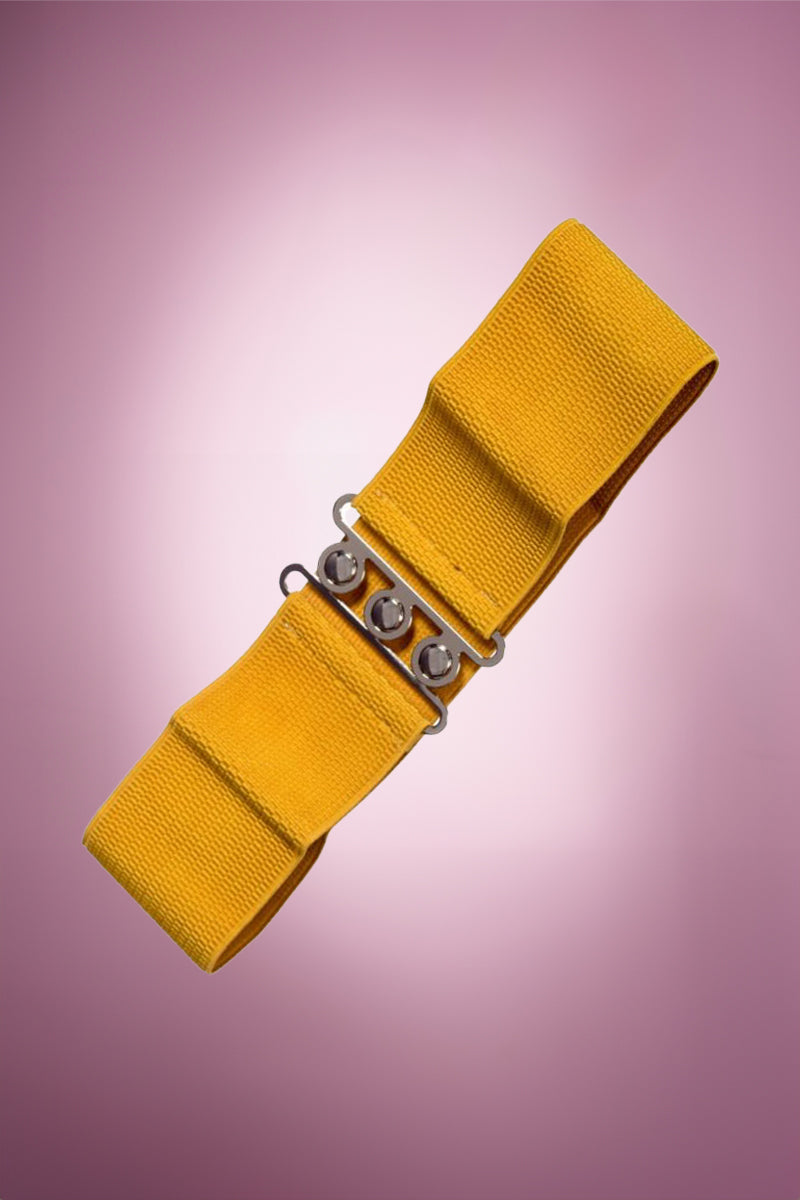 Prunella Plain Belt - Mustard