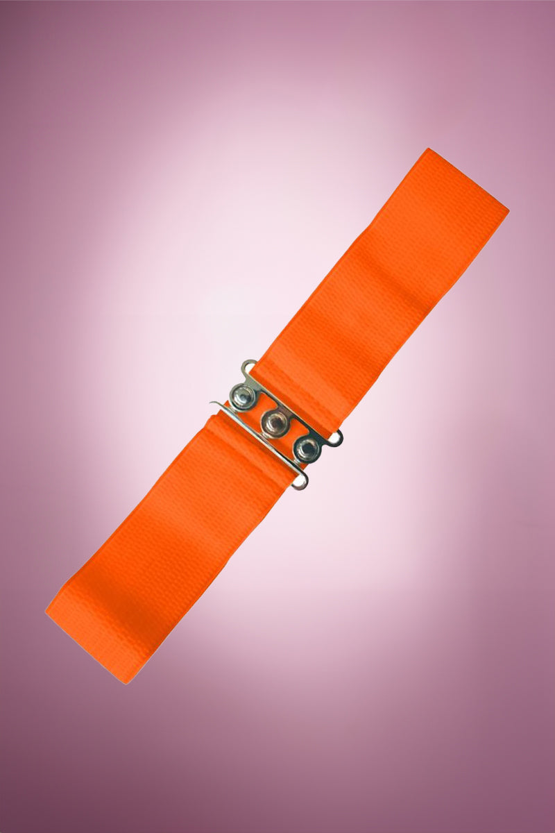 Prunella Plain Belt - Orange