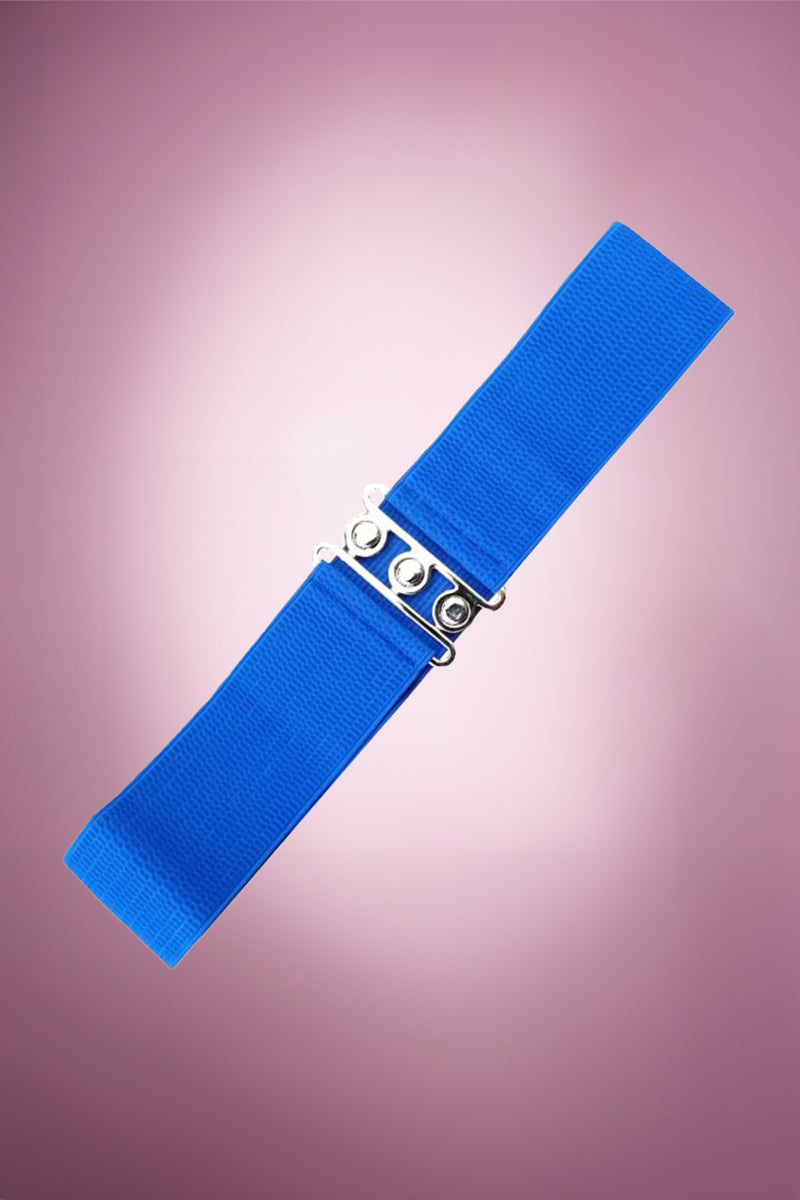 Prunella Plain Belt - Royal Blue