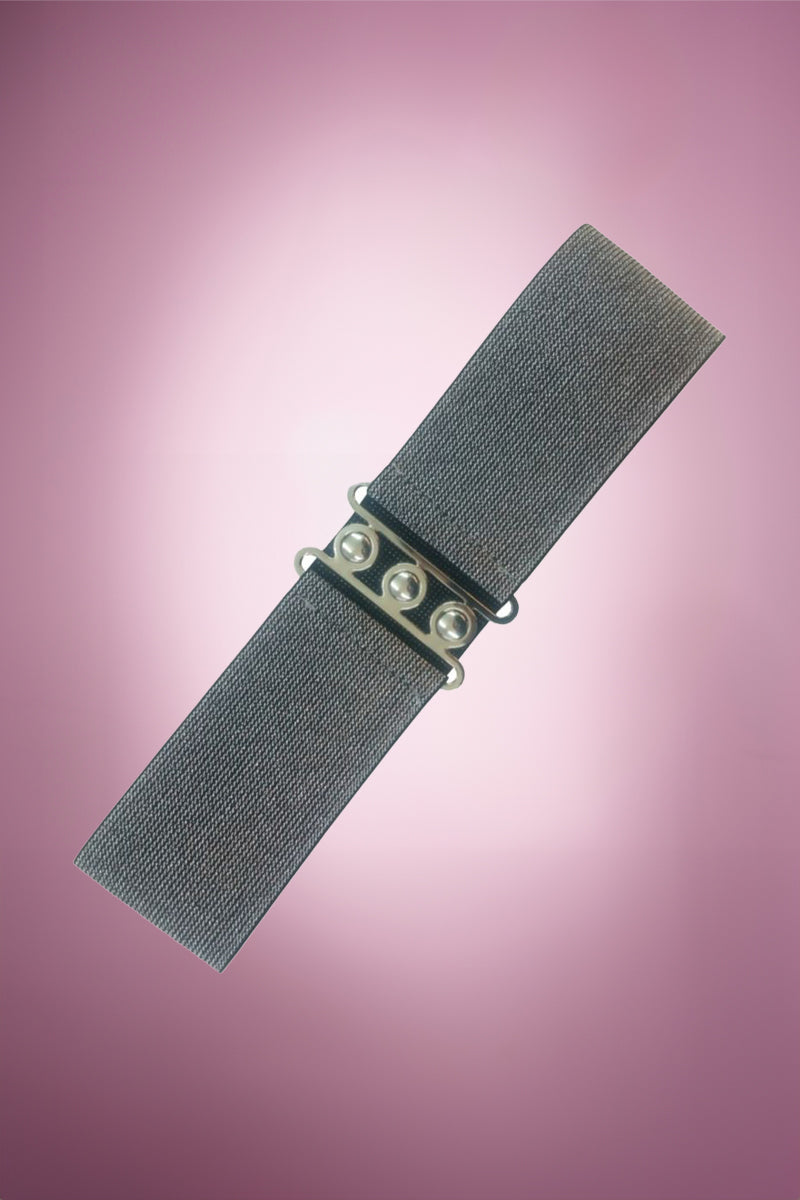 Prunella Plain Belt - Silver