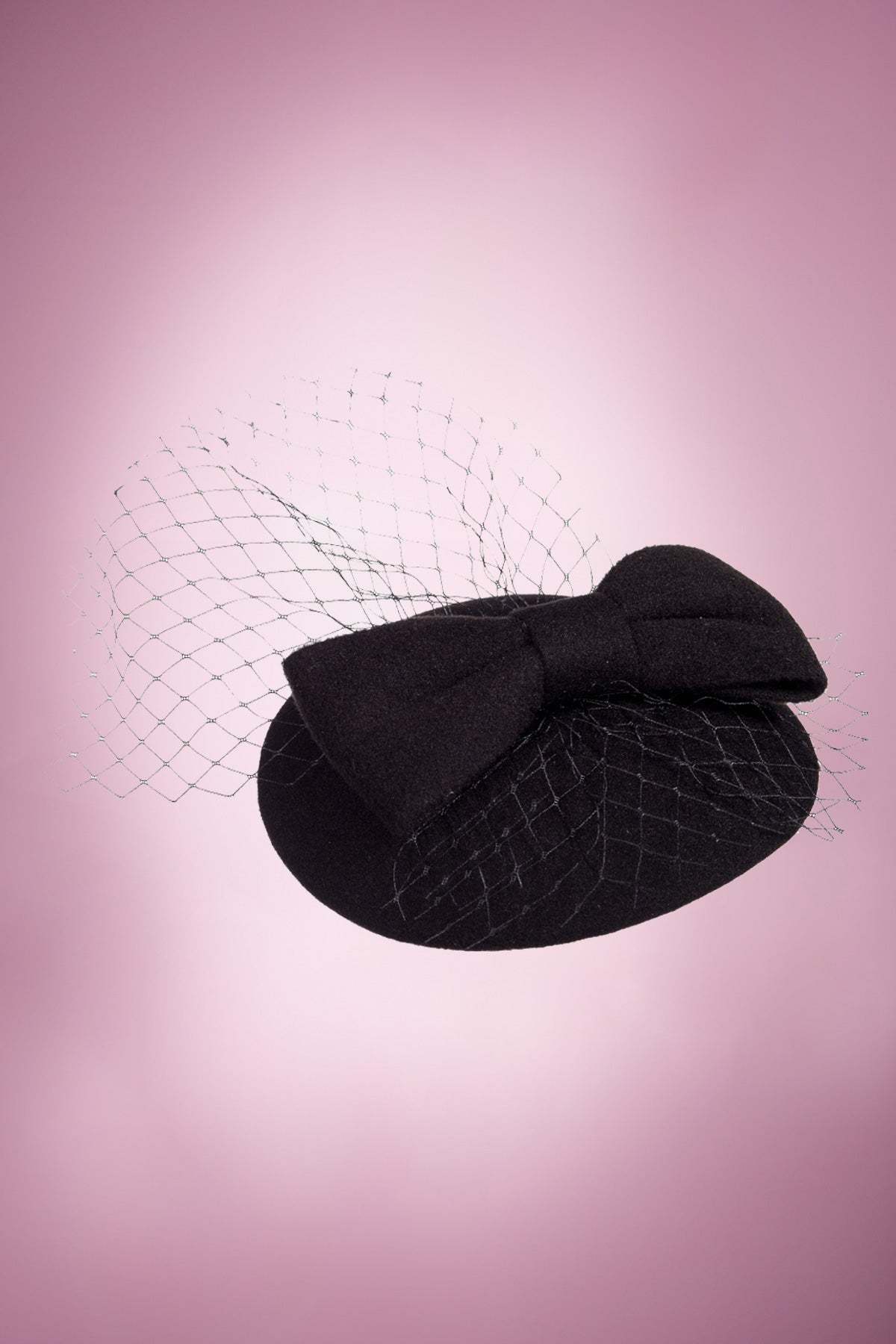 Sophia Fascinator - Black