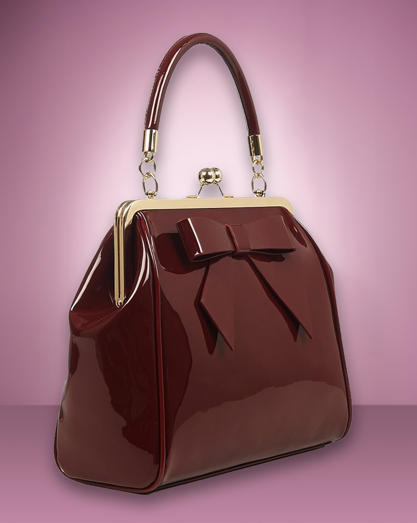 Tallulah Handbag - Burgandy
