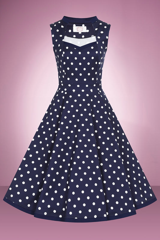 Polly Polka Swing Dress