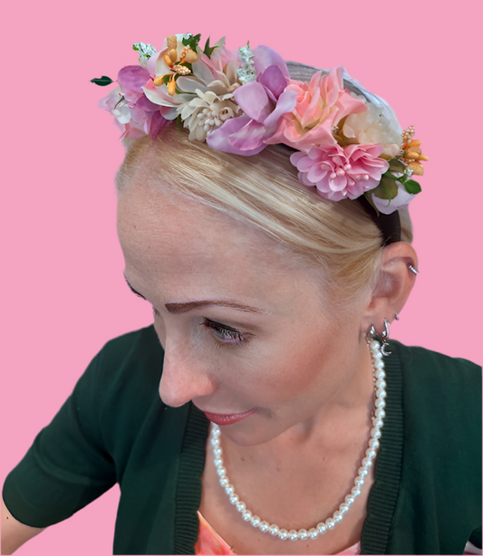 Spring Bouquet Head Crown