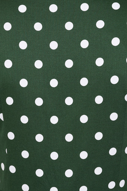 Purdy Polka Swing Dress