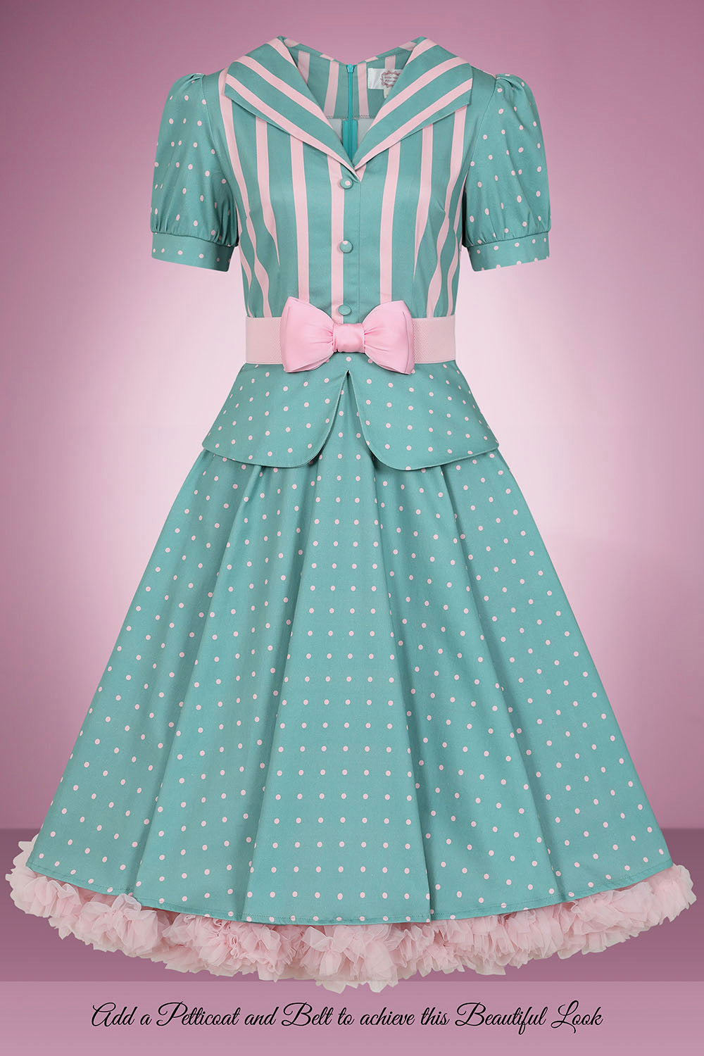 Sweet Pea Classic 40s Swing Dress