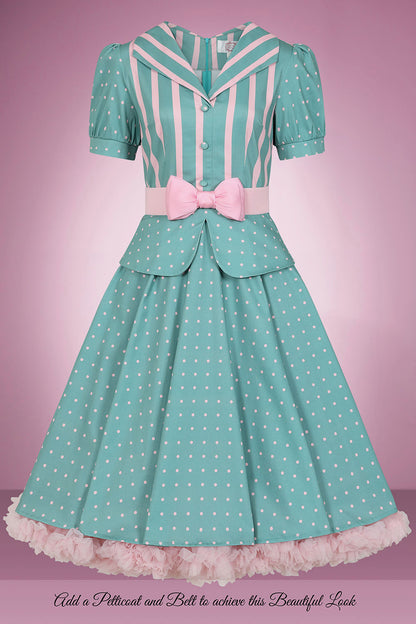 Sweet Pea Classic 40s Swing Dress