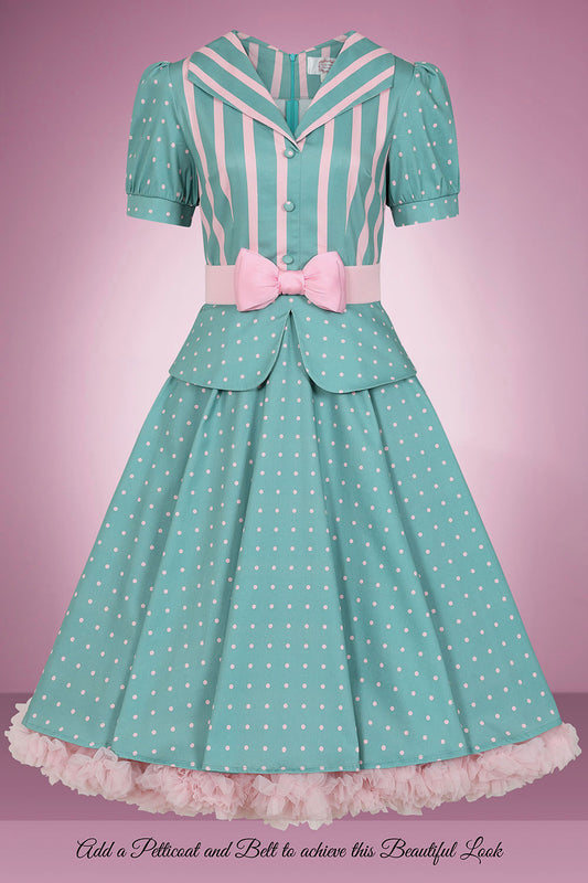 Sweet Pea Classic 40s Swing Dress