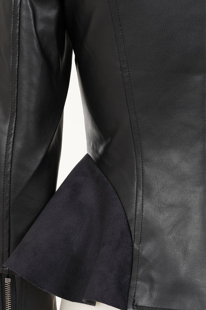 Rizzo Jacket with Cherry Lining