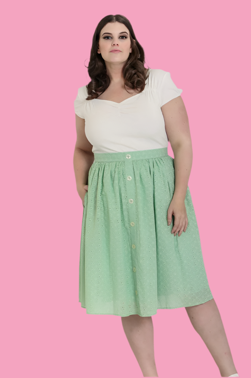 HB Celia Green 50’s Skirt