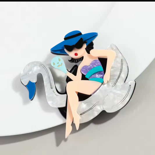 Sipping Pina’s Brooch