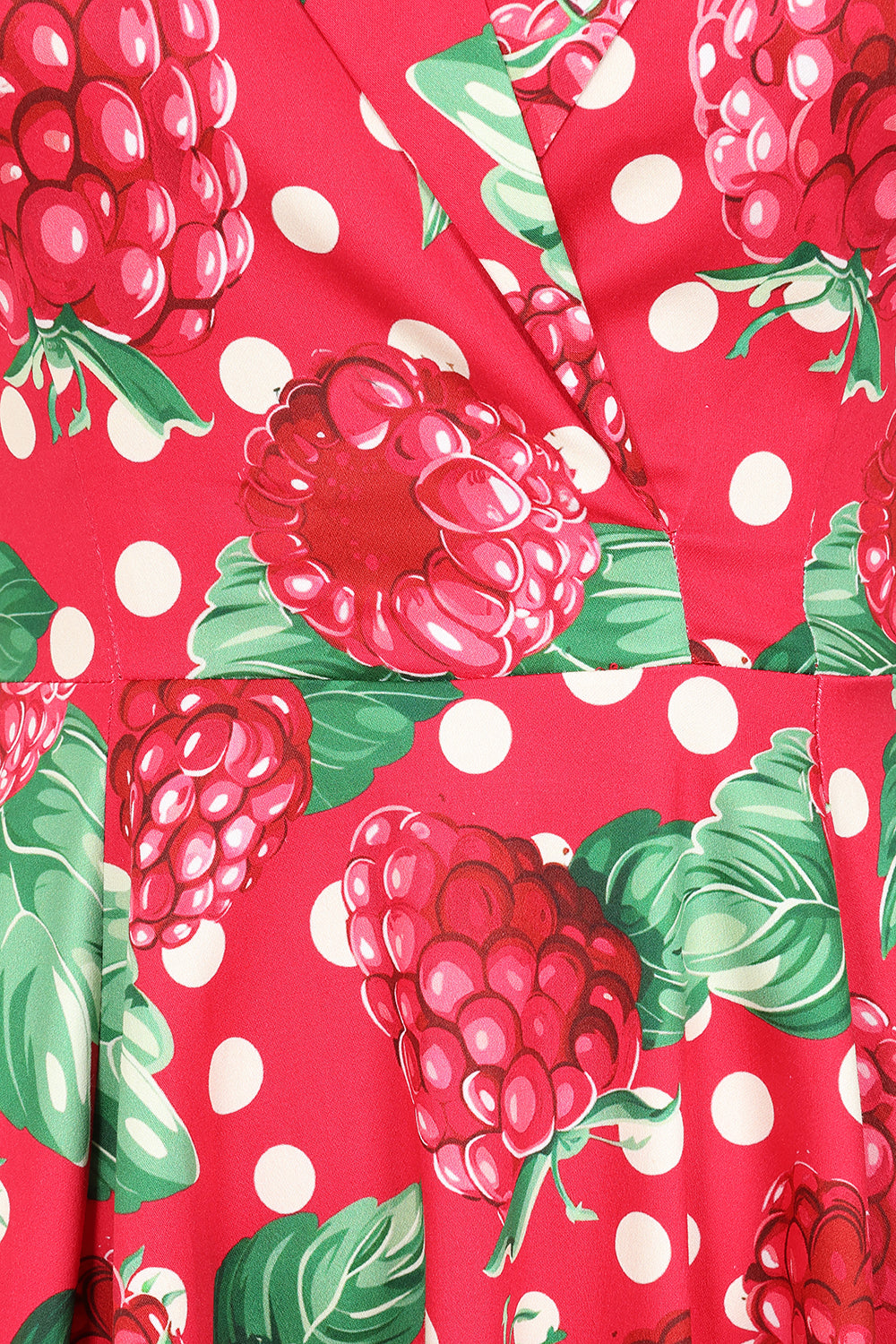 Raspberry Ripple Swing Dress