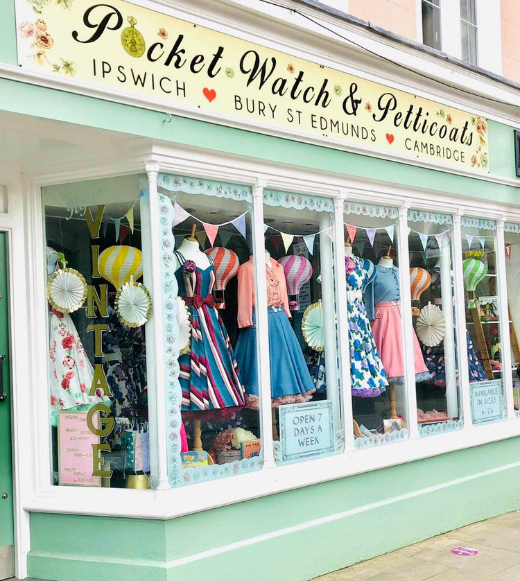 Pocket Watch & Petticoats Vintage Clothing Pocket Watch and Petticoats