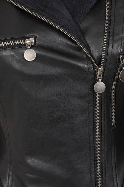 Rizzo Jacket with Cherry Lining