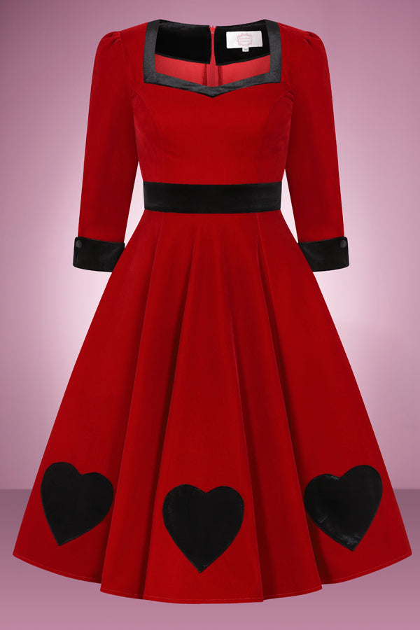 Queen of Hearts Swing Dress
