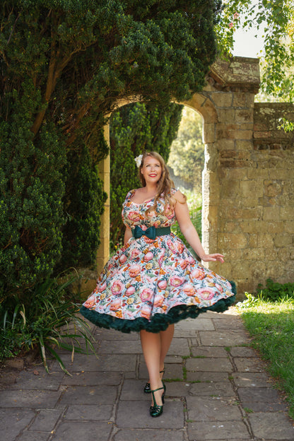Golden Protea Swing Dress
