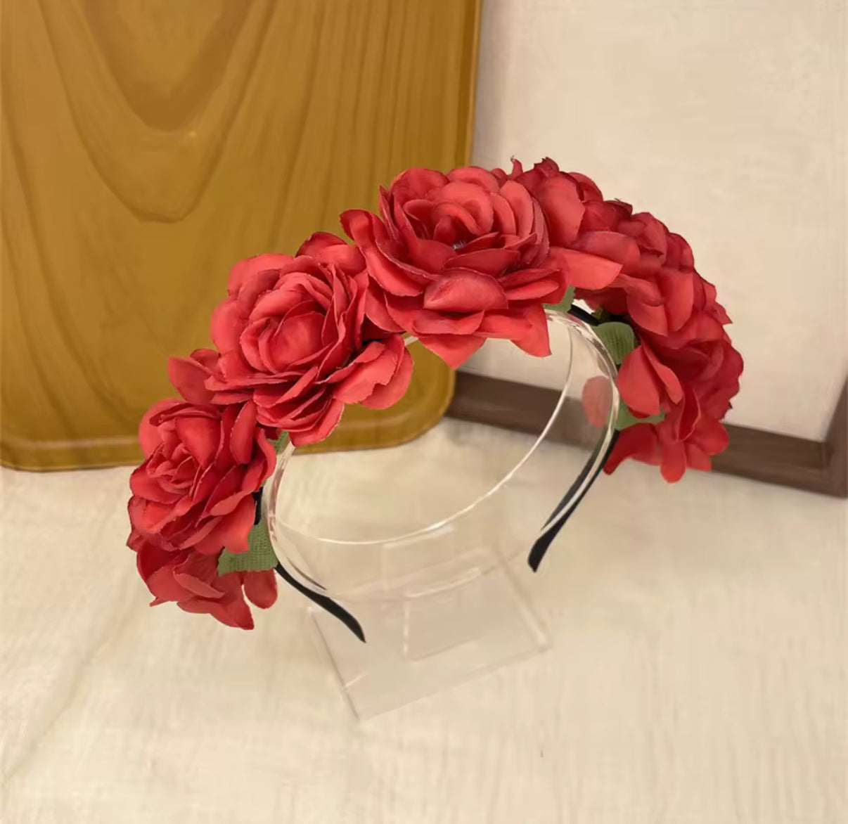 Flower Crown Red
