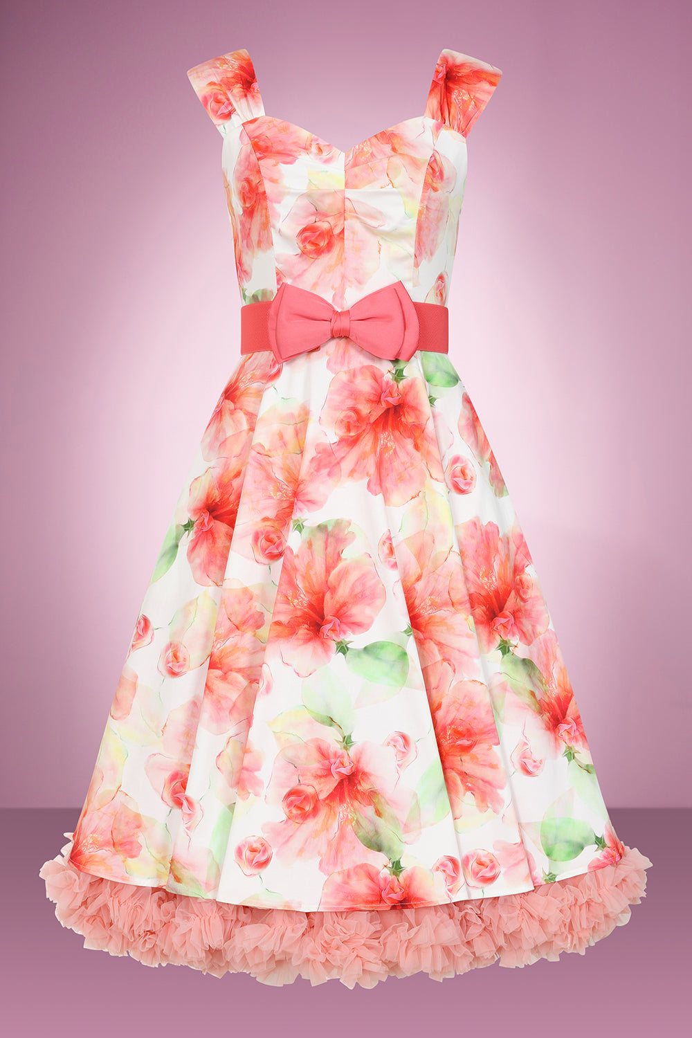 Peachy Keen Swing Dress
