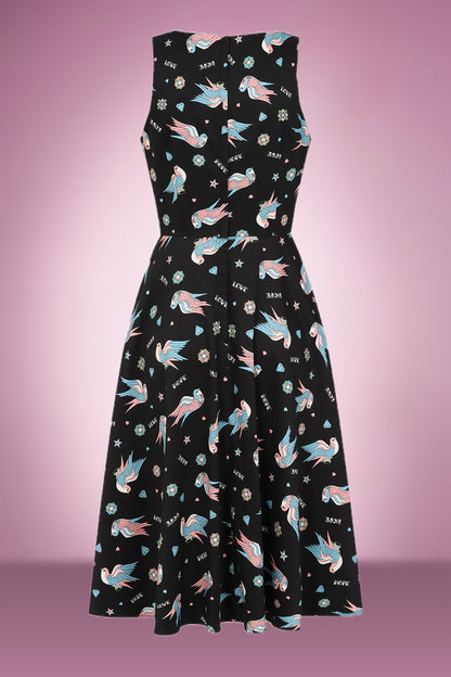 Love Birds Swing Dress