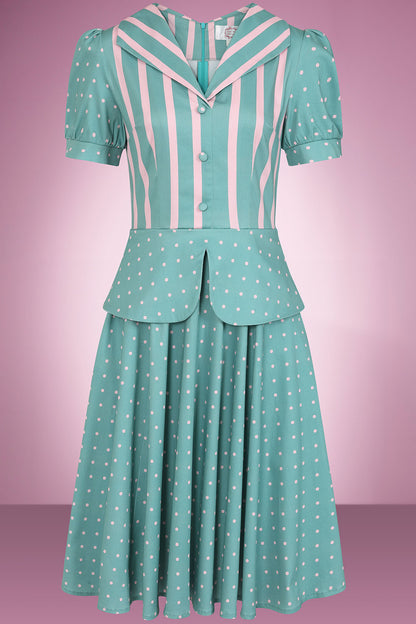 Sweet Pea Classic 40s Swing Dress