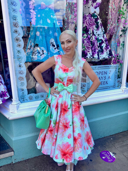 Peachy Keen Swing Dress