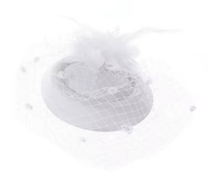 Sasha Fascinator - White