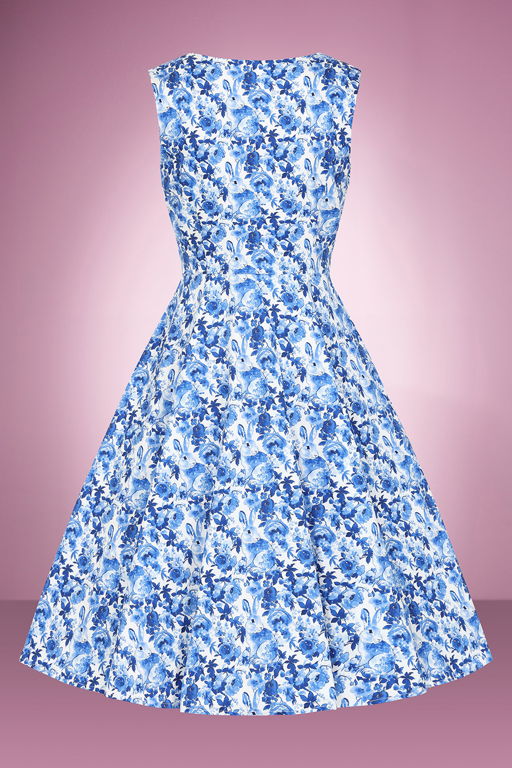 Bunny Belle Blue Swing Dress