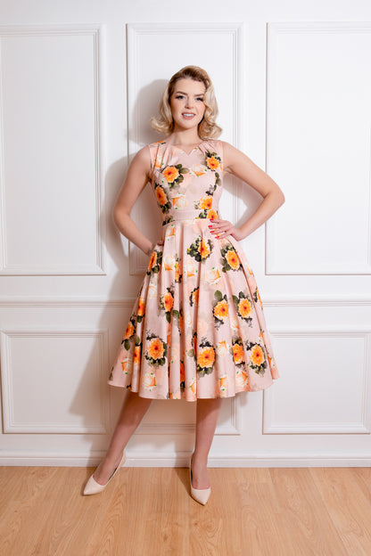 Casandra Floral Swing Dress