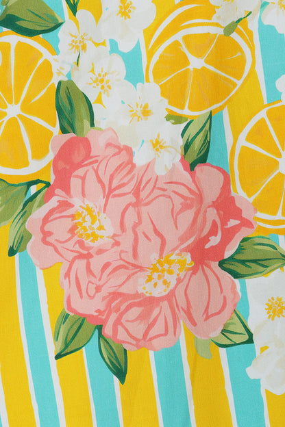 Tammie Tropical Swing Dress