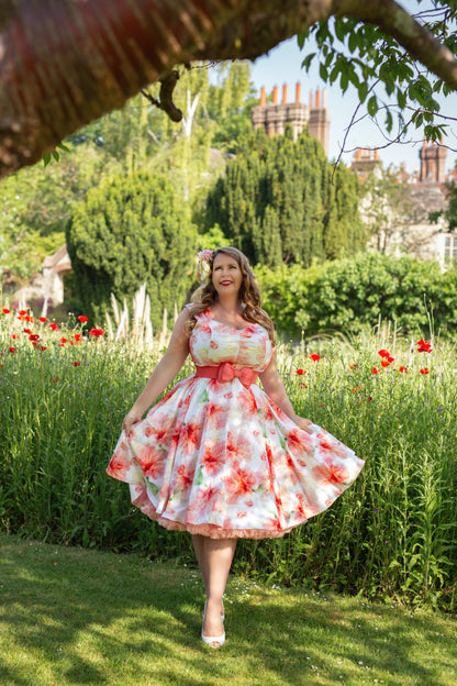 Peachy Keen Swing Dress
