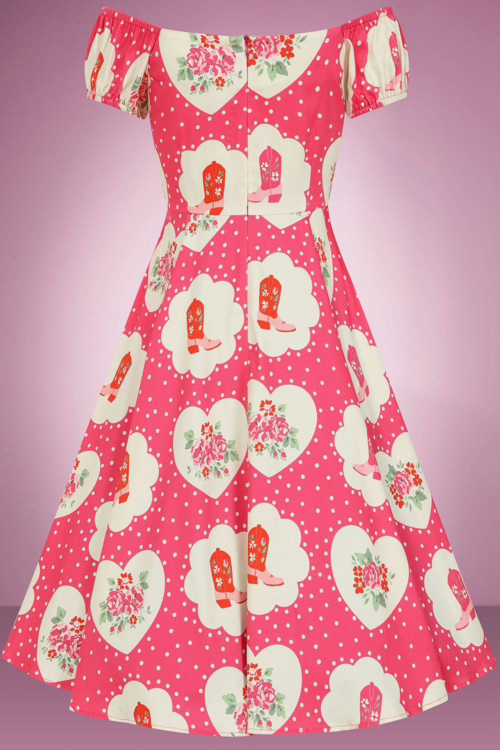 Hearts “N” Boots Swing Dress PRE ORDER