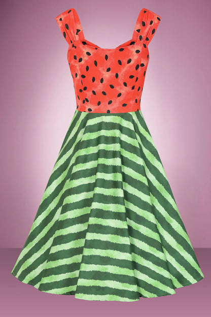 Watermelon Sugar Swing Dress