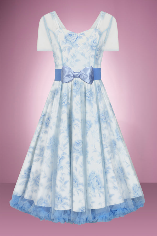Porcelain Swing Dress