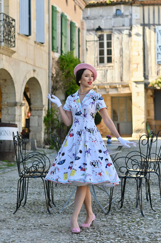 Practically Perfect in Every Way Swing Dress