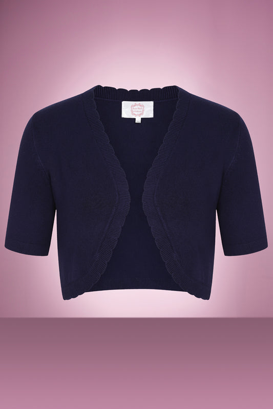 Navy Briony Bolero