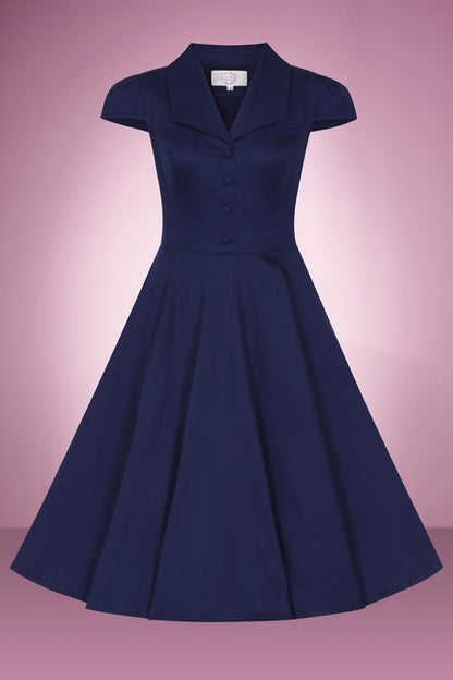 Carmel Swing Dress Full Length Product Photo Off Model