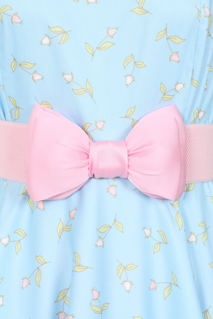 Spring Ditsy Swing Dress